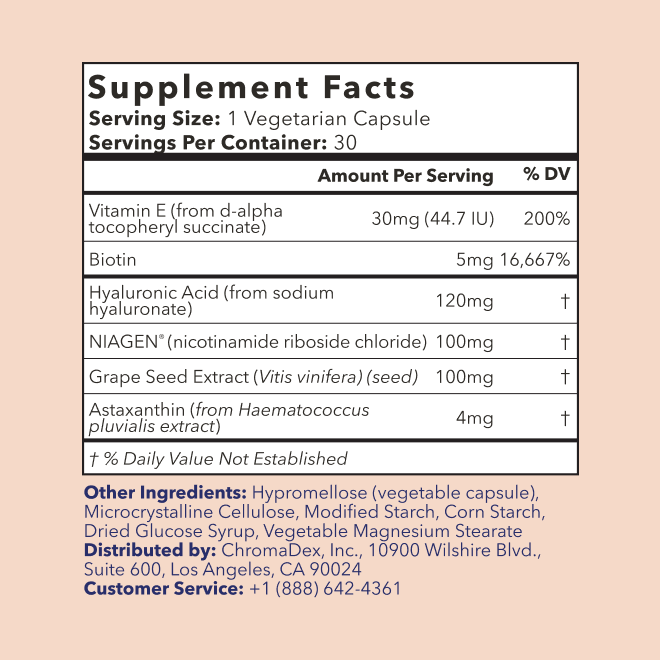 Tru Niagen® Pro 1,000mg + Beauty Bundle